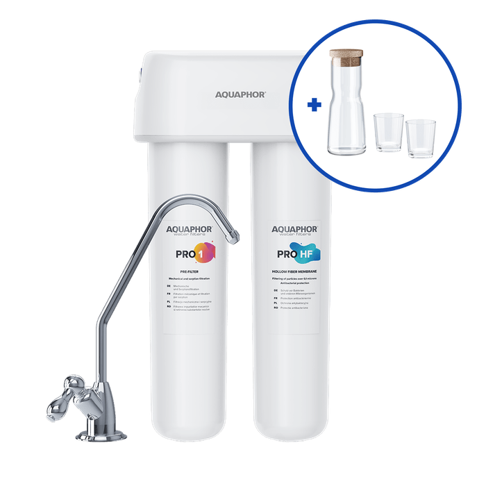 DUO HF PRO + grafinas su dviem stiklinėmis