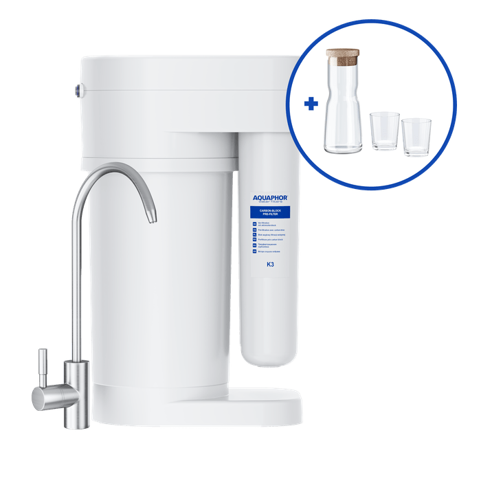 RO-70S + grafinas su dviem stiklinėmis