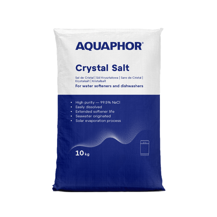 Vandenį minkštinanti druska AQUAPHOR „Crystal“, 10 kg Vandenį minkštinanti druska AQUAPHOR „Crystal“, 10 kg