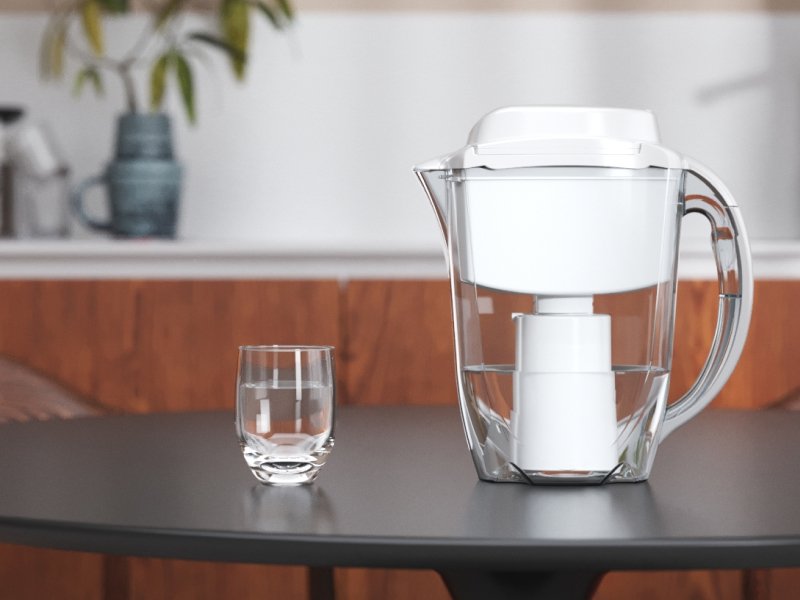 A versatile mobile water purifier that reduces bacteria.