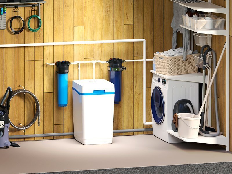 Installazione e avviamento del sistema di trattamento dell’acqua