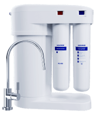 Under-sink reverse osmosis filters