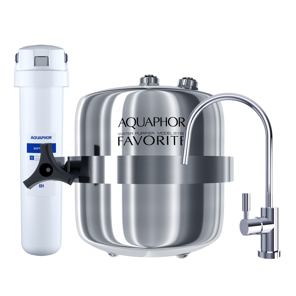 Pachet filtru de apă Favorit H cu Crystal KH (pentru apă dură)-1