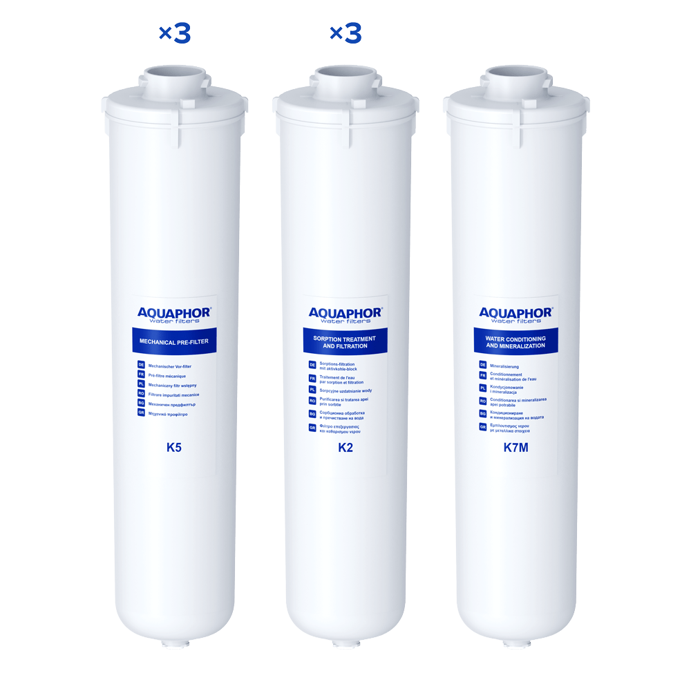 Godišnji zamenski set filtera za RO-101S (K5x3, K2x3, K7Mx1)-1