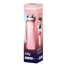 Filtruojanti gertuvė City 500 ml+ kasetė gertuvei City(2 vnt.)-28