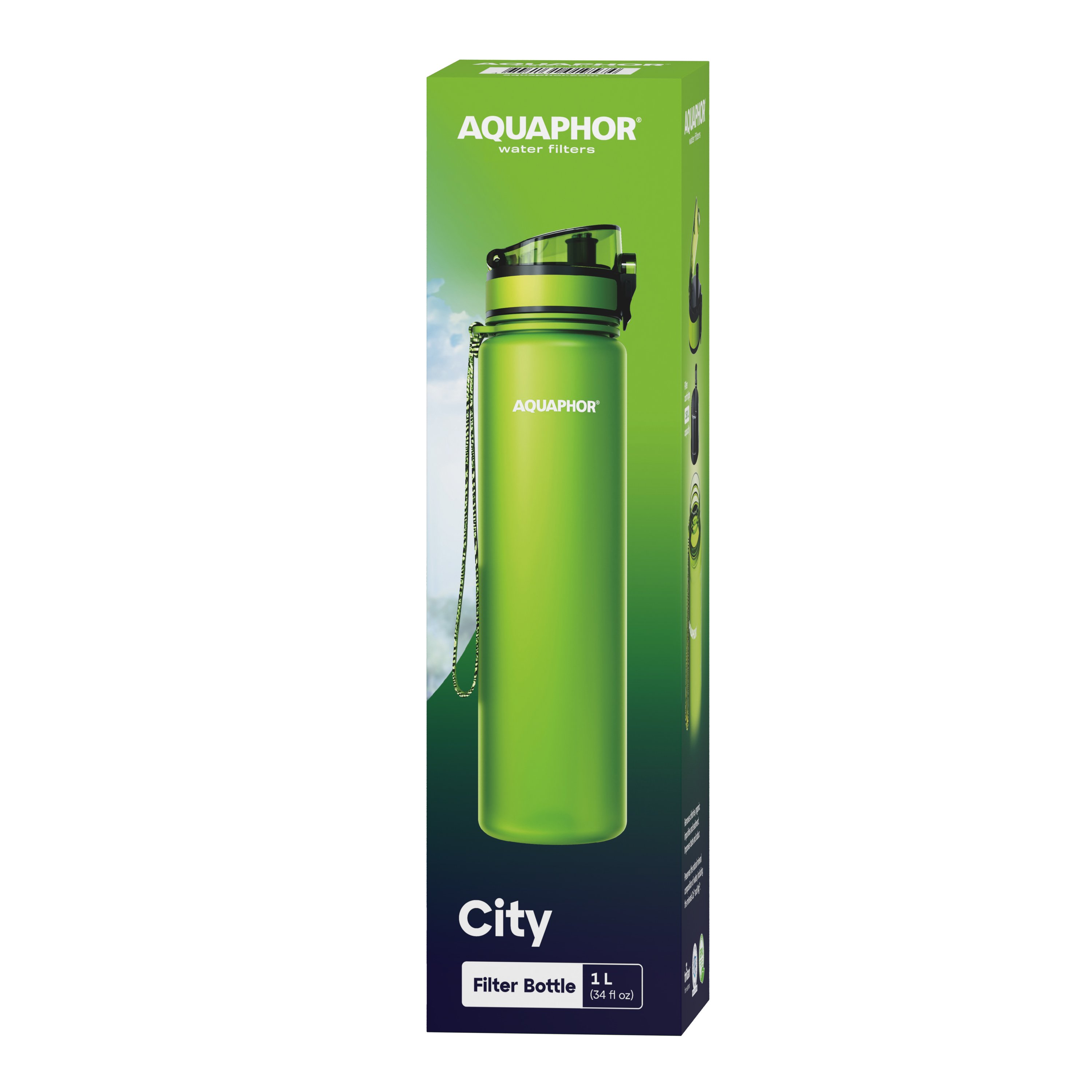 Sticlă cu filtru AQUAPHOR City 1 L-3