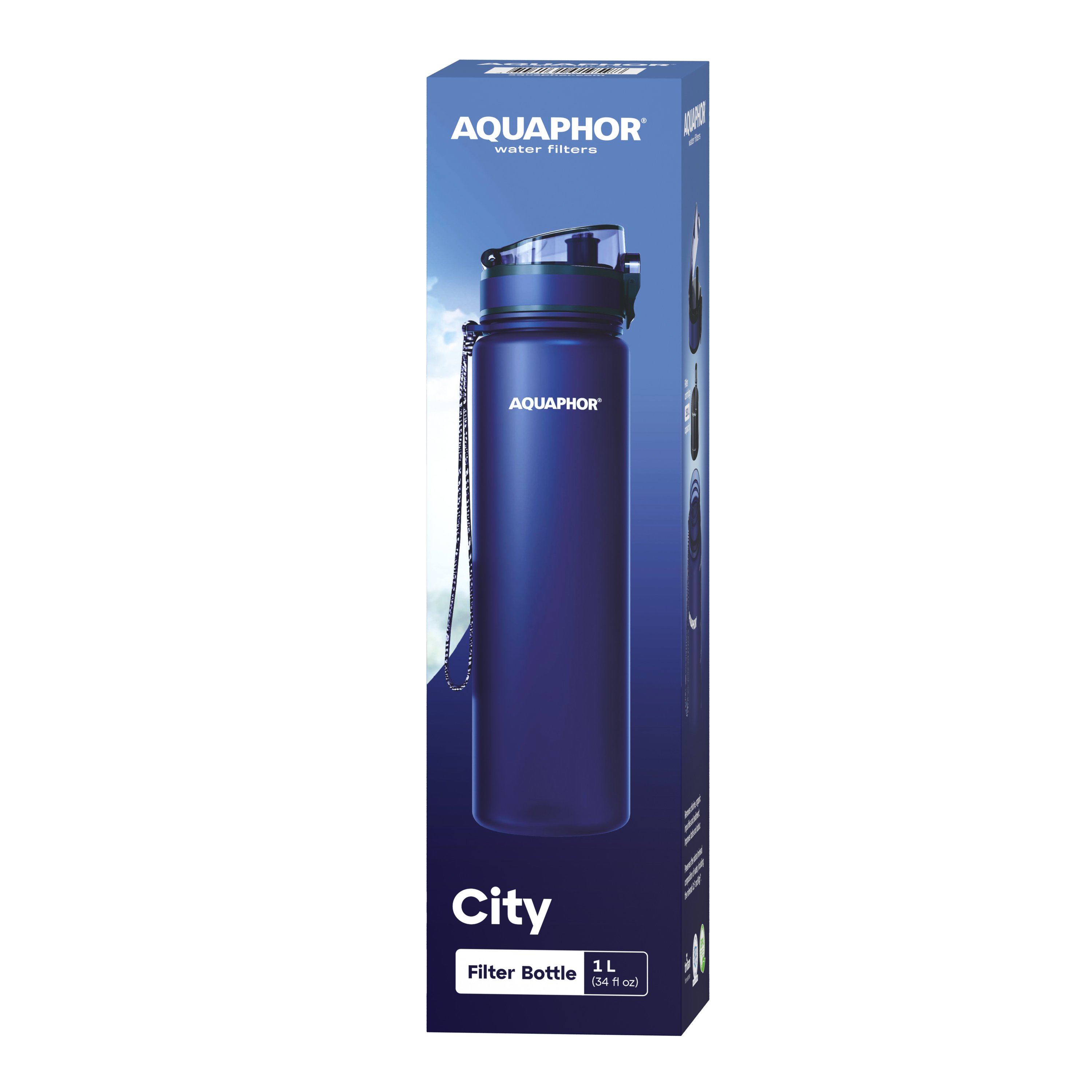 Butelka filtrująca AQUAPHOR City 1 L-6