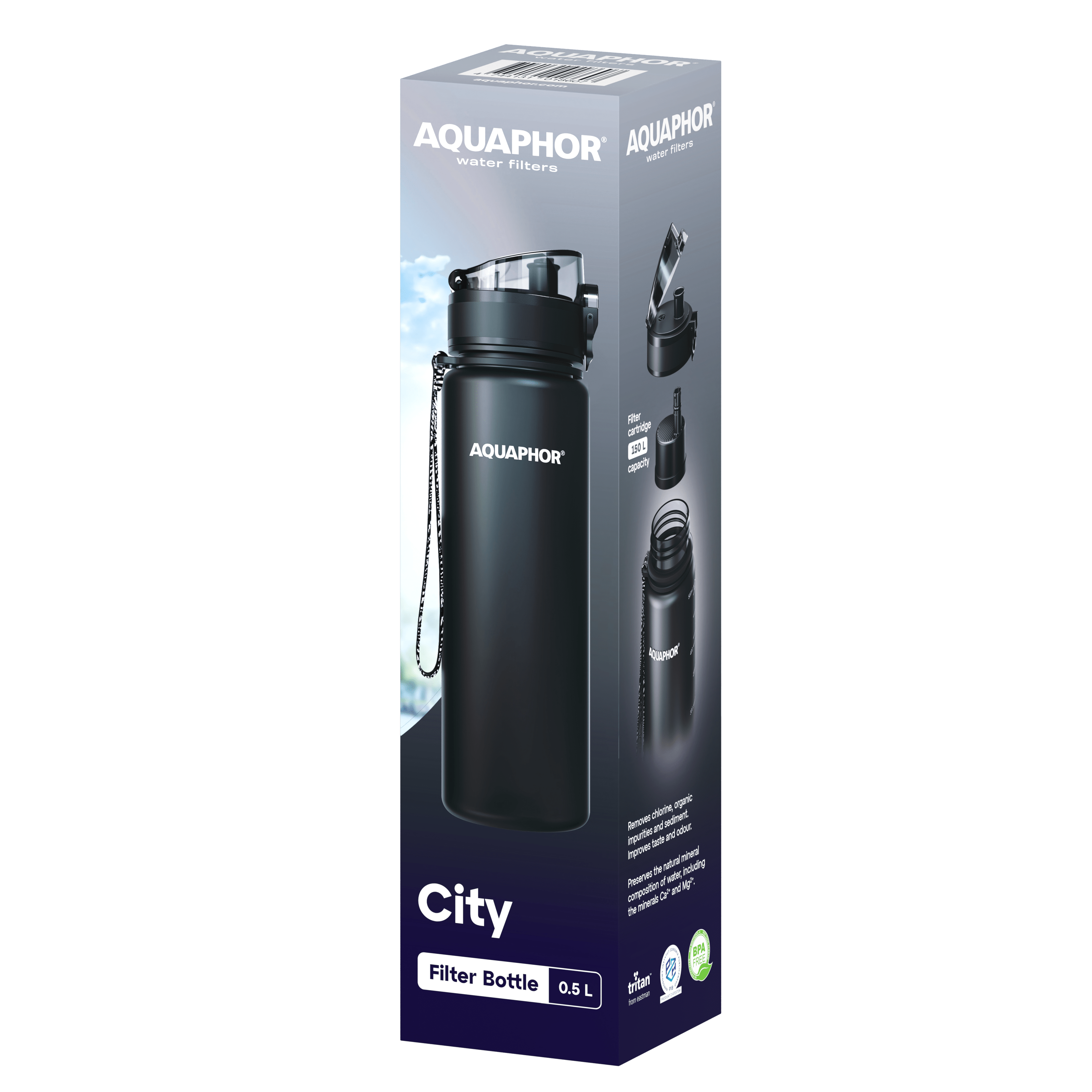 Butelka filtrująca City 500 ml-8