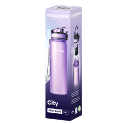 Filtruojanti gertuvė City 500 ml+ kasetė gertuvei City(2 vnt.)-48