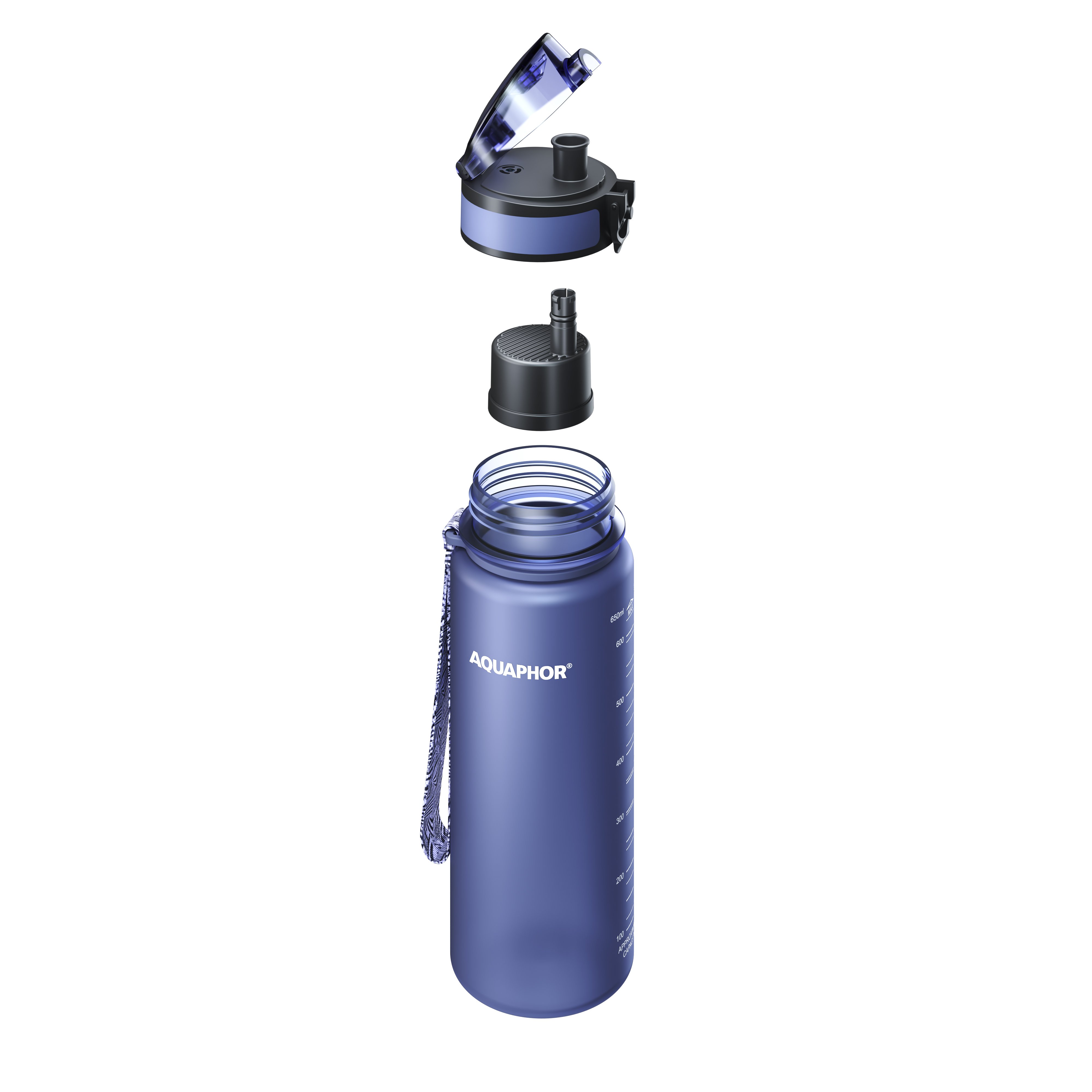 Butelka filtrująca City 650 ml-4