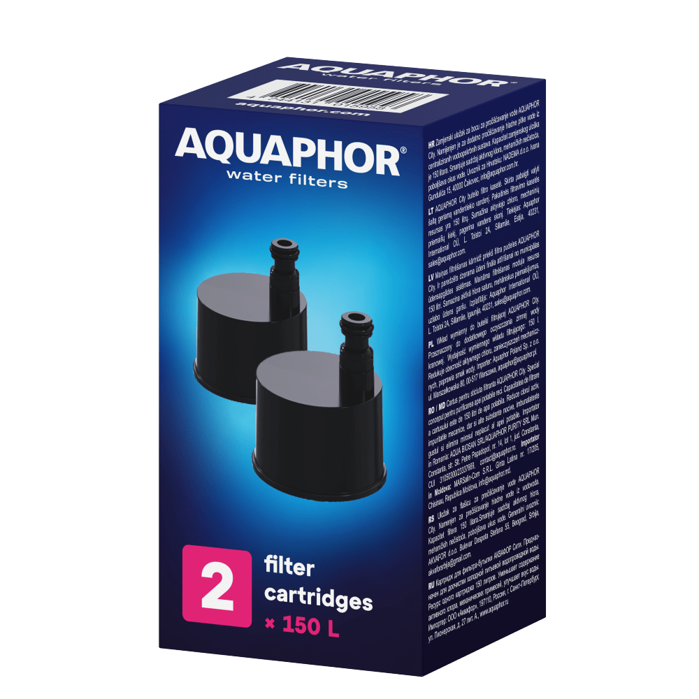 Wkłady filtrujące do butelki AQUAPHOR City-1